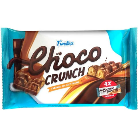 Fundiez Choco Crunch Caramel and Seasalt 18x3x45gr