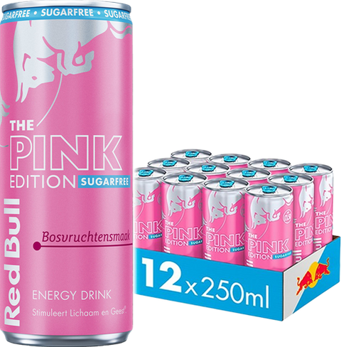 RedBull Forest Fruit 12x250ml (sugar free)