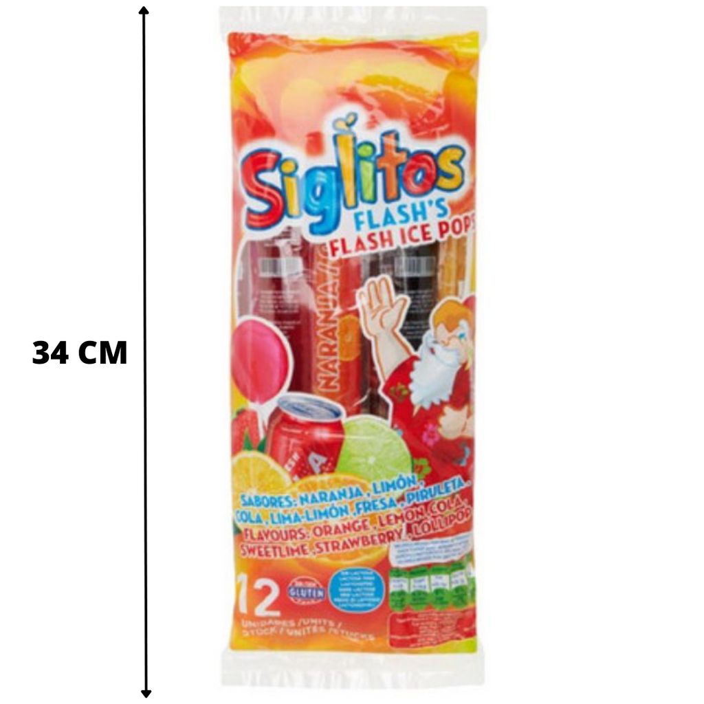 Siglitos Flash IJslolly's 12x960 ml