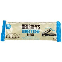 Hershey Cookie n Creme Rondjes 10x96gr