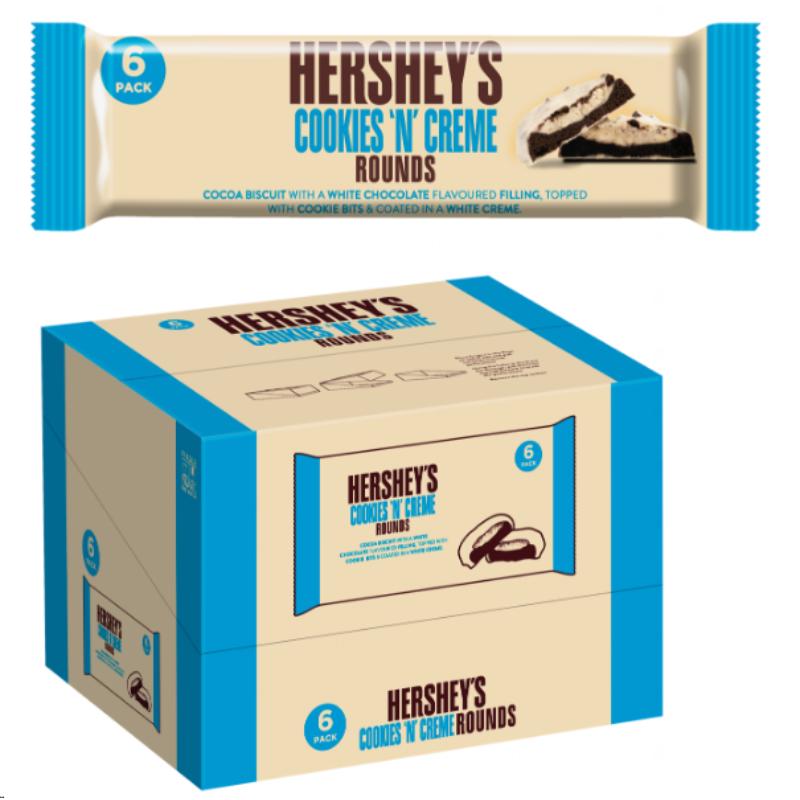 Hershey Cookie n Creme Rondjes 10x96gr