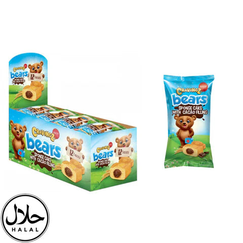 Displaydoos Jouy & Co CravingBears Choco 12x12x40gr