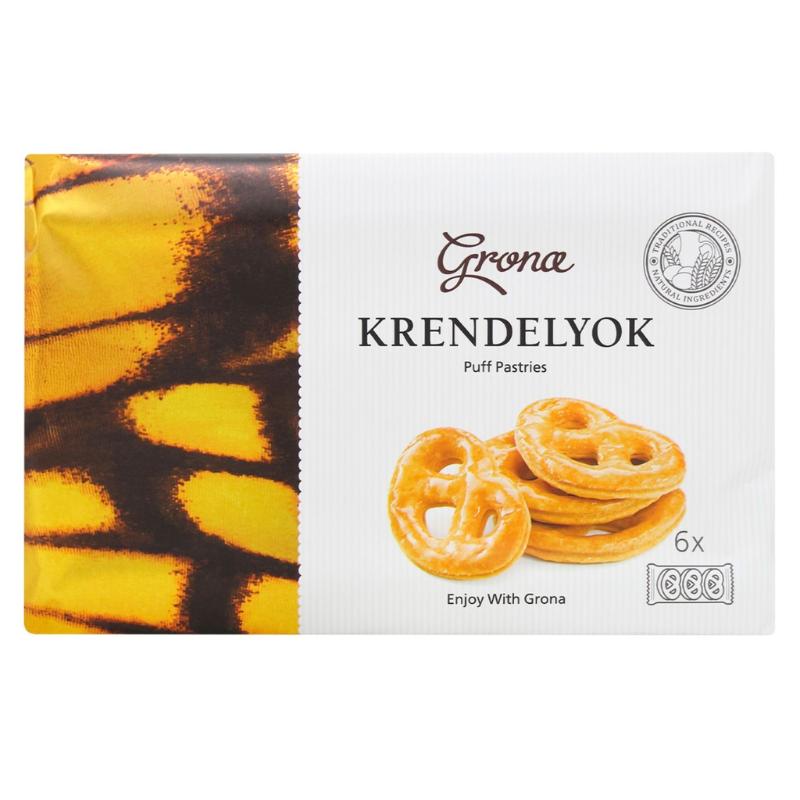 Grona Bladerdeeg Pretzels 24x167gr