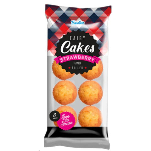 Fundiez Fairy Cakes Strawberry 18x200gr