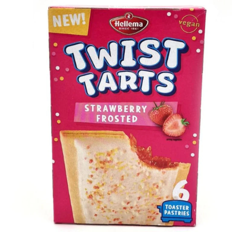 Twist Tarts Aardbei Glazuur 9x210gr