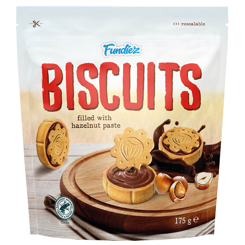 Fundiez Biscuit Hazelnootpasta 15x175gr