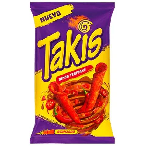 Takis Ninja teriyaki 18x100gr