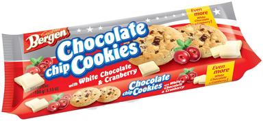 Bergen Chocolade Chip Cranberry 40x100gr