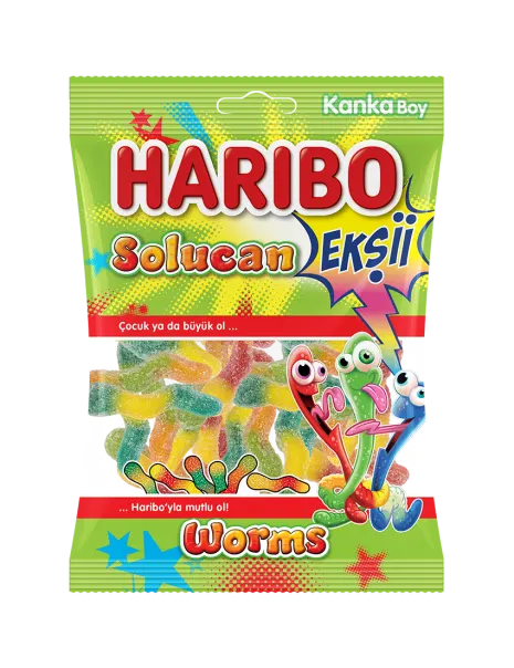 Haribo Zure Wormen 24x70gr
