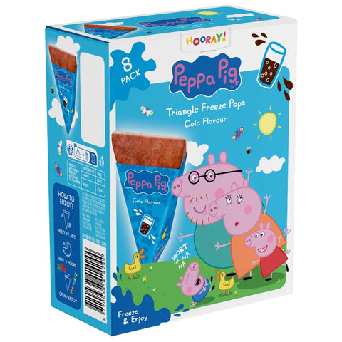 Peppa Big Triangle Pops Cola Freeze 10x8x62ml