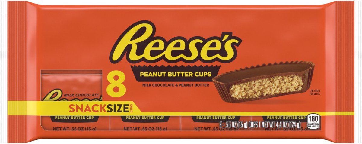 DPB Reese's Peanut Butter Cups 8 stuks 36x124gr