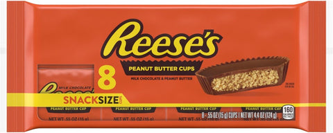 DPB Reese's Peanutbuttercup 8pk 36x124gr