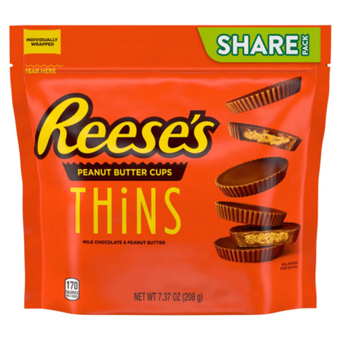 Reese's Peanutbutter Cup Thins 8x208gr