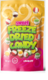 Gevriesdroogde Snoepjes Zoet 30x50gr