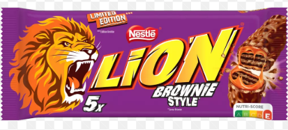 Nestlé Lion Brownie 5 stuks 15x5x31gr