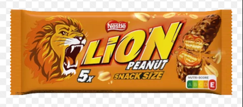 Nestle Lion Peanut 5pk 15x5x31gr