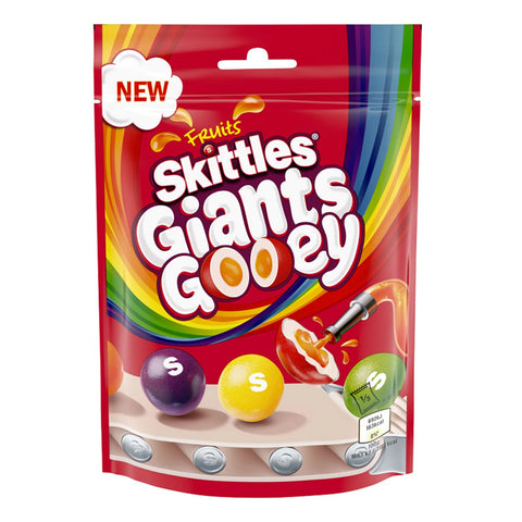 Skittles Giants Fruits Gooey 12x125gr
