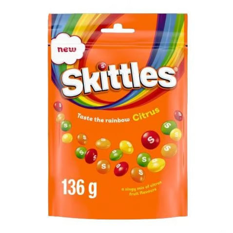 Skittles Citrus 15x136gr
