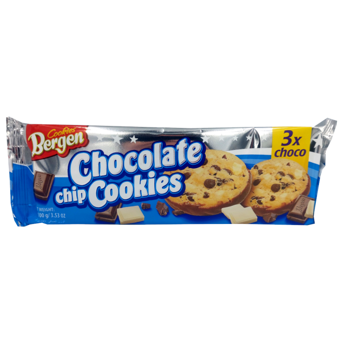 Bergen Chocolate Chip 40x100g