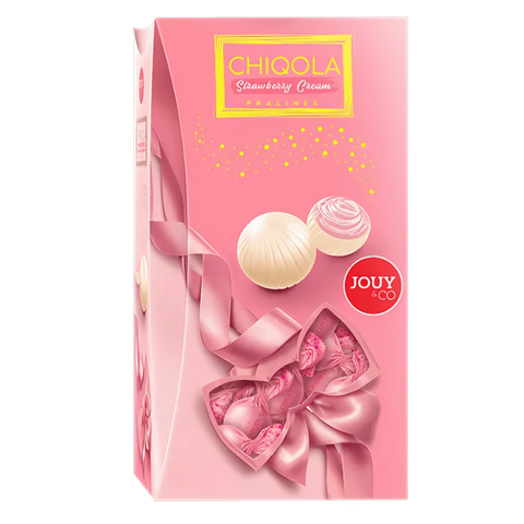 Jouy&Co Chiqola Praline Strawberry 12x130gr