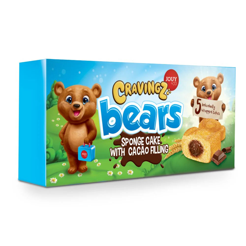 Jouy & Co Craving Bears Choco 5 stuks 18x5x40gr