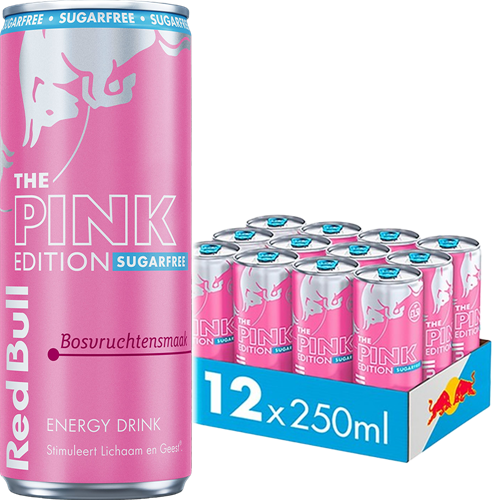RedBull Forest Fruit 12x250ml (suikervrij)