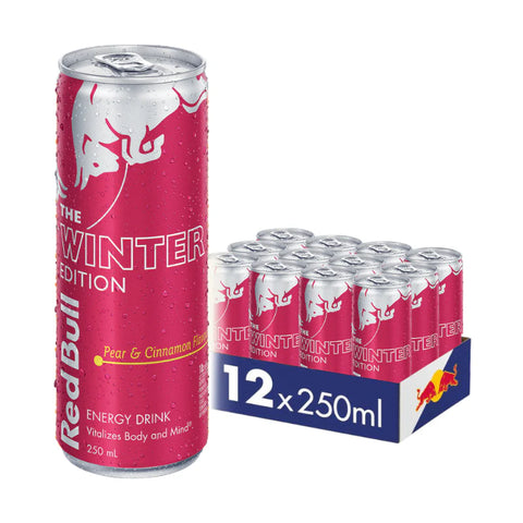 RedBull RED pear and cinnamon 12x250ml