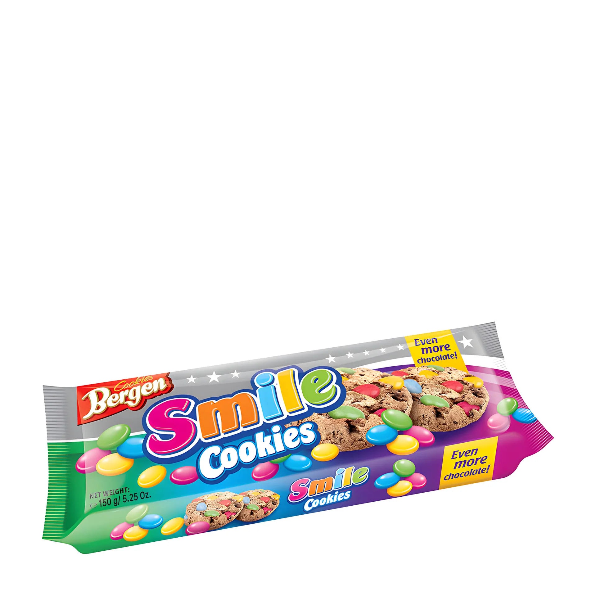 Bergen Chocolade Chip Smile 40x100gr